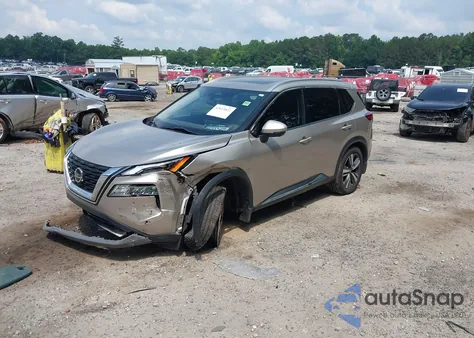 2021 Nissan Rogue Sl Intelligent Awd z USA, uszkodzony, nr VIN JN8AT3CB7MW239479
